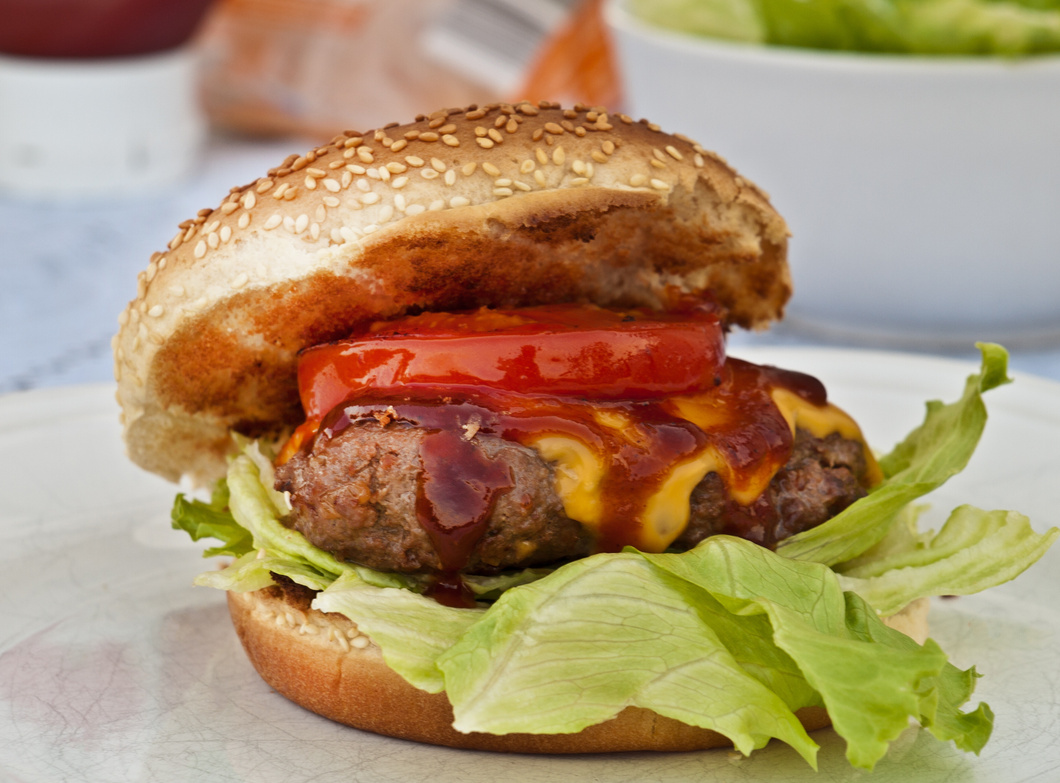 Meat and Vegetable Burger